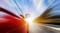 Speeding car .jpg abstract acceleration motion
