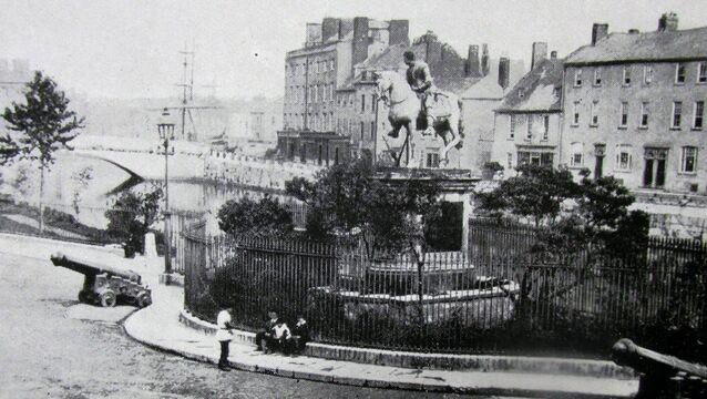 <p>George II 'Yellow Horse' statue. Picture: Cork Camera Club collection, Cork City Libraries</p> <p>George II 'Yellow Horse' statue. Picture: Cork Camera Club collection, Cork City Libraries</p>