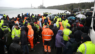 <p> Fuel protests continued at Irving Oil Refinery at Whitegate, Co Cork on Friday as protesters blocked access to the refinery. Picture: Larry Cummins</p> <p> Fuel protests continued at Irving Oil Refinery at Whitegate, Co Cork on Friday as protesters blocked access to the refinery. Picture: Larry Cummins</p>
