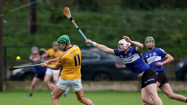 <p> Eoghan Murphy, Sarsfields, tries to block Ben Cunningham, shot for St Finbarr's at Riverstown. Picture: Jim Coughlan.</p> <p> Eoghan Murphy, Sarsfields, tries to block Ben Cunningham, shot for St Finbarr's at Riverstown. Picture: Jim Coughlan.</p>