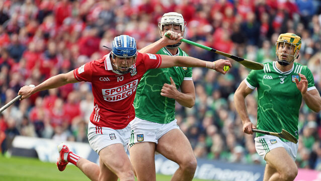 <p>KEY MAN: Diarmuid Healy holds off Limerick's Kyle Hayes during the Munster SHC final at TUS Gaelic Grounds last year. Picture: Eddie O'Hare</p> <p>KEY MAN: Diarmuid Healy holds off Limerick's Kyle Hayes during the Munster SHC final at TUS Gaelic Grounds last year. Picture: Eddie O'Hare</p>