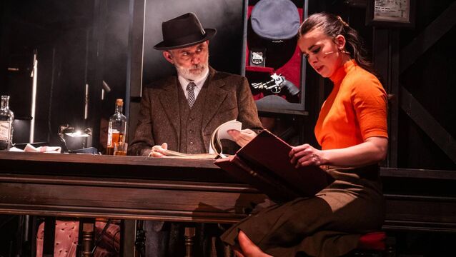 <p>Tommy Tiernan and Tabitha Smyth in The House Must Win at the Everyman, which runs to Saturday. Photo Credit: Ruth Medjber</p> <p>Tommy Tiernan and Tabitha Smyth in The House Must Win at the Everyman, which runs to Saturday. Photo Credit: Ruth Medjber</p>