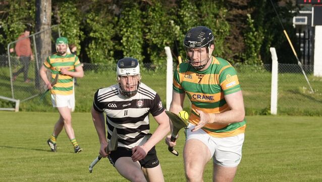 <p>Blackrock's Mark O’Keeffe breaks from Midleton’s Evan McGrath during their Division 1 Hurling League game on Tuesday. Picture by Noel Sweeney</p> <p>Blackrock's Mark O’Keeffe breaks from Midleton’s Evan McGrath during their Division 1 Hurling League game on Tuesday. Picture by Noel Sweeney</p>