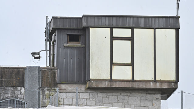 <p> The watchtower at the abandoned Cork Prison which has had its electricity connection continued since 2016, when it officially closed. Picture: Larry Cummins</p> <p> The watchtower at the abandoned Cork Prison which has had its electricity connection continued since 2016, when it officially closed. Picture: Larry Cummins</p>