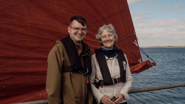 <p>Hugh Carr with President Catherine Connolly in new series Croí na Féile on TG4</p> <p>Hugh Carr with President Catherine Connolly in new series Croí na Féile on TG4</p>