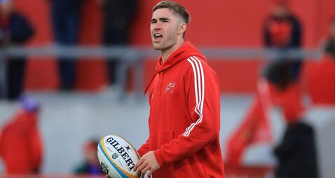 Inpho Jack Crowley during the warm up ahead of the match 16/5/2026