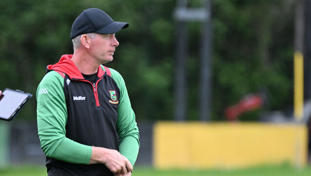 <p> Team manager Ray O'Neill, Fr O'Neill's, on the sideline against Glen Rovers in the hurling league. Picture: Larry Cummins</p> <p> Team manager Ray O'Neill, Fr O'Neill's, on the sideline against Glen Rovers in the hurling league. Picture: Larry Cummins</p>