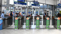 Man forced way through ticket barrier at Cork rail station Man forced way through ticket barrier at Cork rail station