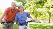 Senior couple on cycle ride Trevor Laffan: I'm doomed for retiring early..and I don't sleep enough
