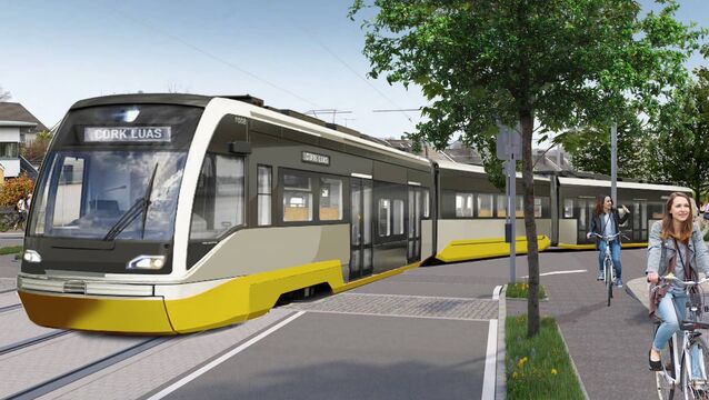 <p>Revisions to the previous Luas route have the rail lines turning east at the northern end of Melbourn Rd, running past Bishopstown Community School, and through the grounds of Bishopstown GAA Club and Highfield RFC.</p> <p>Revisions to the previous Luas route have the rail lines turning east at the northern end of Melbourn Rd, running past Bishopstown Community School, and through the grounds of Bishopstown GAA Club and Highfield RFC.</p>