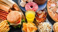 2R2FP21 Foods enhancing the risk of cancer. Junk food