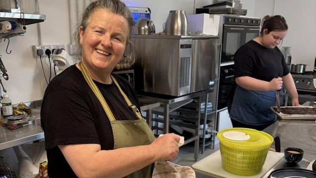 <p>Eleanor Warnes in Blue Cottage Kitchen. “I’m up at 5am every morning!” she says. “I get great satisfaction from making people happy"</p> <p>Eleanor Warnes in Blue Cottage Kitchen. “I’m up at 5am every morning!” she says. “I get great satisfaction from making people happy"</p>