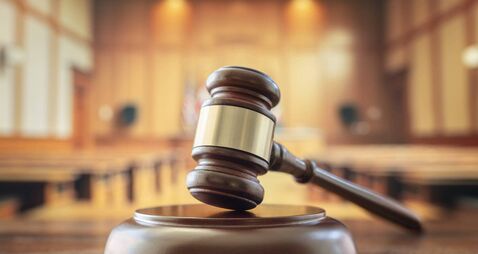 Gavel NEW.jpg Judges gavel in courtroom legal trial and law background