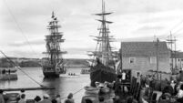 moby.jpg Tale of the famous actor mistaken for sailor on Moby Dick set in Youghal