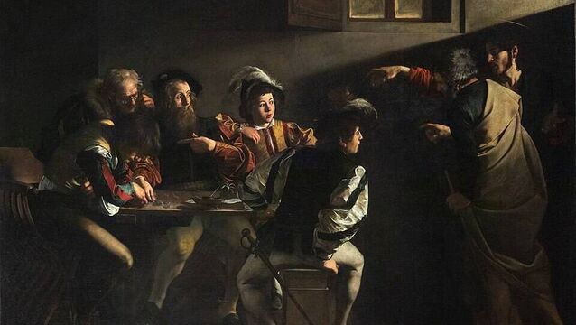 <p>MYSTERY AND MYSTIQUE: The painting of 'The Calling of Saint Matthew' by Caravaggio</p> <p>MYSTERY AND MYSTIQUE: The painting of 'The Calling of Saint Matthew' by Caravaggio</p>