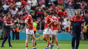 <p>Cork manager Ben O'Connor (left) and selector Terence McCarthy with players Cormac O'Brien, Robbie O'Flynn and Barry Walsh after the All-Ireland SHC loss to Galway. Picture: John Sheridan/Sportsfile</p> <p>Cork manager Ben O'Connor (left) and selector Terence McCarthy with players Cormac O'Brien, Robbie O'Flynn and Barry Walsh after the All-Ireland SHC loss to Galway. Picture: John Sheridan/Sportsfile</p>