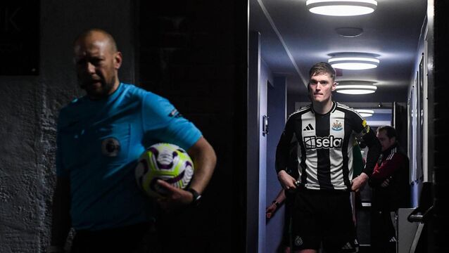 <p>Cathal Heffernan captaining Newcastle United last year against Arsenal. Picture: Harriet Massey/Newcastle United via Getty Images</p> <p>Cathal Heffernan captaining Newcastle United last year against Arsenal. Picture: Harriet Massey/Newcastle United via Getty Images</p>
