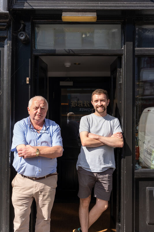 John Cotter and his father Jack Cotter at TP Cotter’s in Macroom. Pictures: Noel Sweeney.
John Cotter and his father Jack Cotter at TP Cotter’s in Macroom. Pictures: Noel Sweeney.
