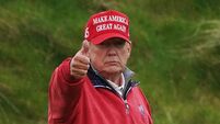72014129 Donald Trump visit to Ireland
