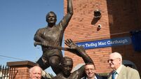 Teddy McCarthy statue. 2025..jpg John Arnold: Dave was buried in England... but his home was always Cork