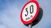 Speed Limit.jpg 30 kilometers per hour speed limit sign