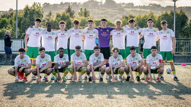 <p>The Rockmount team that beat Youghal United in the U17 Gussie Walsh Cup at Ardath Park.</p> <p>The Rockmount team that beat Youghal United in the U17 Gussie Walsh Cup at Ardath Park.</p>