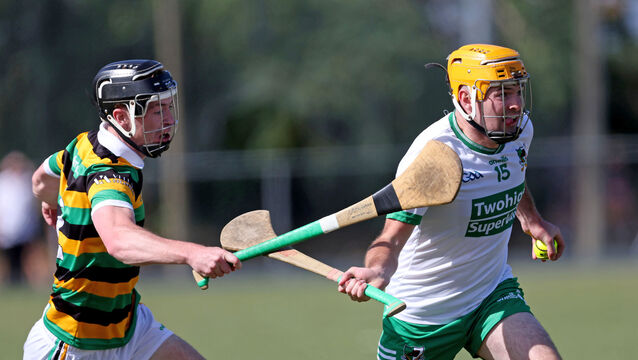 <p> Liam Coughlan, Glen Rovers, tackles Liam O'Keeffe, Kanturk. Picture: Jim Coughlan.</p> <p> Liam Coughlan, Glen Rovers, tackles Liam O'Keeffe, Kanturk. Picture: Jim Coughlan.</p>