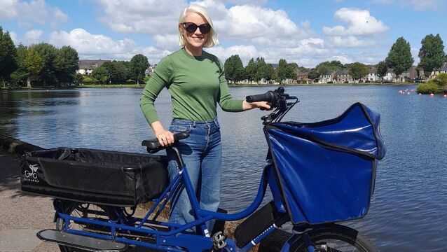 <p>Kathriona Devereux with her electric cargo bike, which she wrote about for The Echo in 2022</p> <p>Kathriona Devereux with her electric cargo bike, which she wrote about for The Echo in 2022</p>