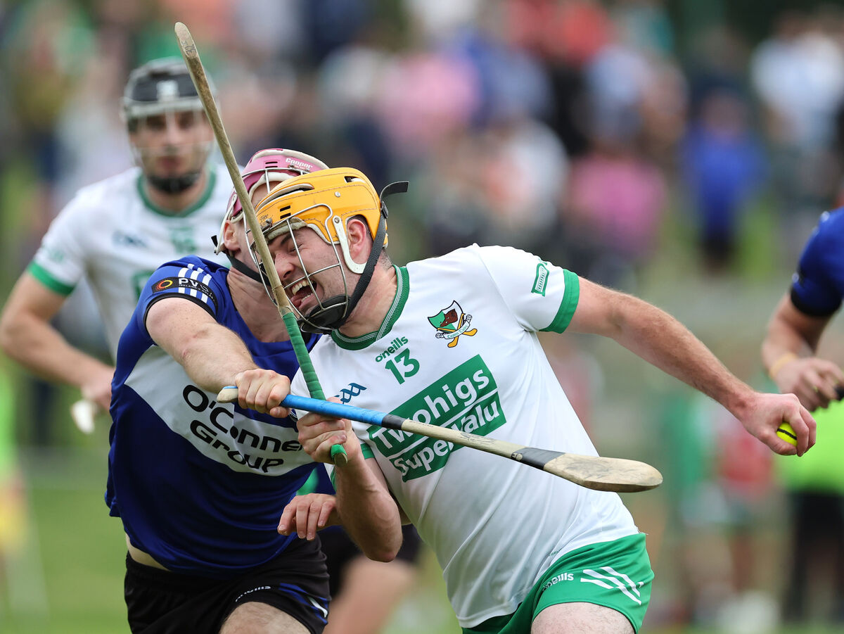 Kanturk's Liam O'Keeffe drives towards the Sarsfields goal during the Co-op SuperStores Premier SHC quarter-final in Mallow. Picture: Jim Coughlan Kanturk's Liam O'Keeffe drives towards the Sarsfields goal during the Co-op SuperStores Premier SHC quarter-final in Mallow. Picture: Jim Coughlan