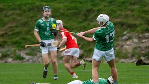<p>St Colman's Fermoy’s Oran Hegarty takes a shot during the Dr Harty Cup clash with Midleton CBS last winter. Picture: Chani Anderson.</p> <p>St Colman's Fermoy’s Oran Hegarty takes a shot during the Dr Harty Cup clash with Midleton CBS last winter. Picture: Chani Anderson.</p>