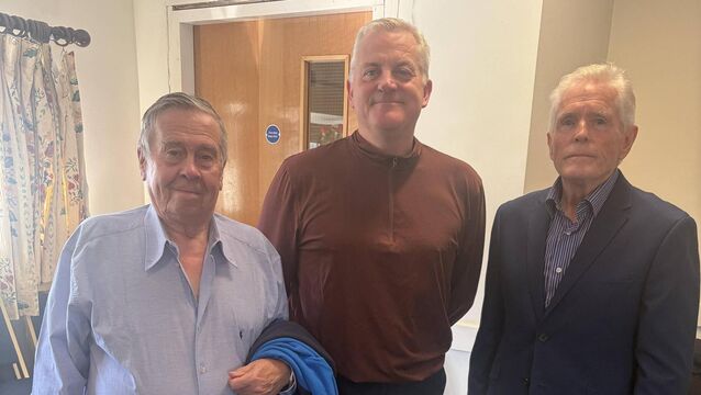 <p>John Dolan, Deputy Features Editor of The Echo, centre, with Joseph Philip Terry (right), author of Ráiméising, at the launch of his book, and his friend Peter Offord who came over for his book launch 59 years after they last saw each other</p> <p>John Dolan, Deputy Features Editor of The Echo, centre, with Joseph Philip Terry (right), author of Ráiméising, at the launch of his book, and his friend Peter Offord who came over for his book launch 59 years after they last saw each other</p>