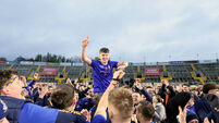Inpho John Wigginton Barrett celebrates after the game with fans 26/10/2025