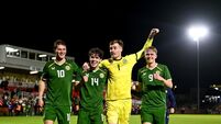 BZ2_4476 Republic of Ireland v England - UEFA European U21 Championship Qualifier