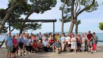 R.S.I.G.Group.jpg John Arnold: I completed the holy trinity... Medjugorje, Lourdes, Fatima