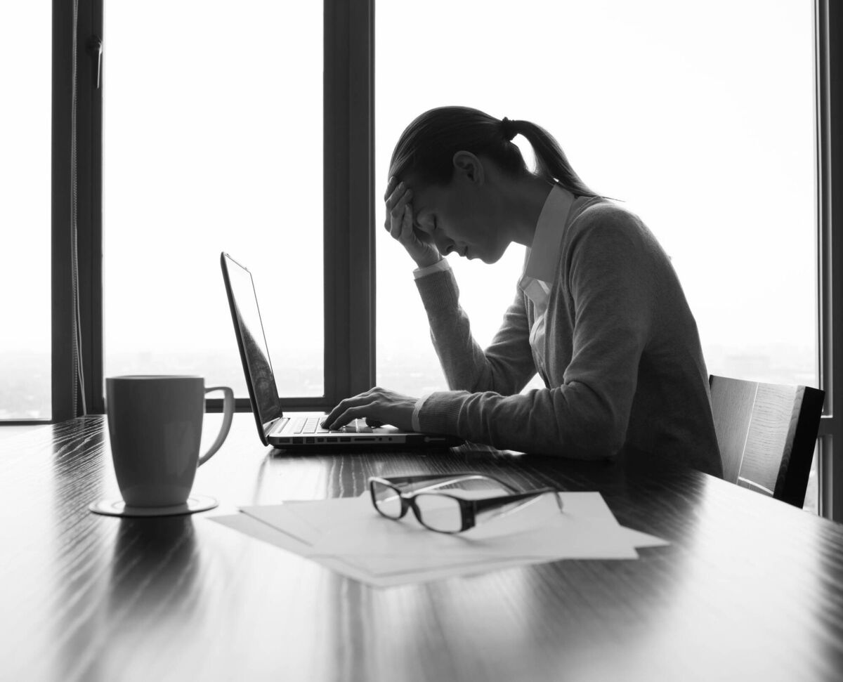 INTO THE DARKNESS: Around one in 15 people are affected by Seasonal Affective Disorder. Posed by model INTO THE DARKNESS: Around one in 15 people are affected by Seasonal Affective Disorder. Posed by model