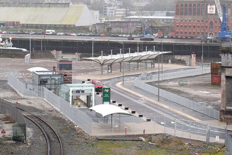 The new public concourse at Kent Railway Station is due to open shortly. Pic: Larry Cummins The new public concourse at Kent Railway Station is due to open shortly. Pic: Larry Cummins