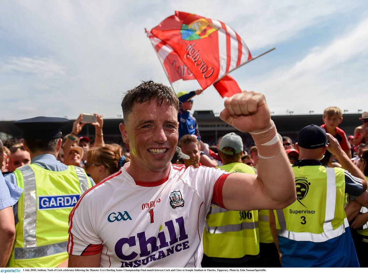 Anthony Nash was a great servant to Cork. Picture: Eóin Noonan/Sportsfile Anthony Nash was a great servant to Cork. Picture: Eóin Noonan/Sportsfile