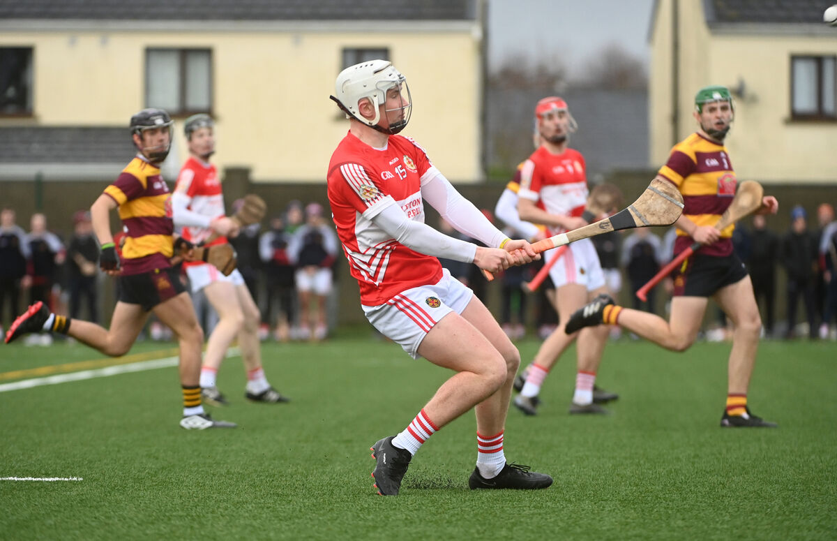 James O'Brien (Cloyne) clears his lines. Picture: Larry Cummins James O'Brien (Cloyne) clears his lines. Picture: Larry Cummins
