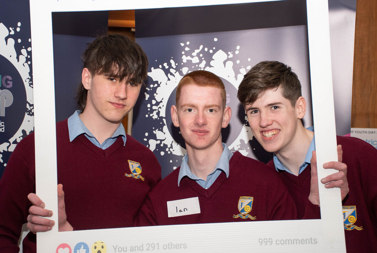 Attending the recent South West Region YSVP Youths Day in the Clayton Silversprings Conference Centre were Patrick Daly, Ian Brophy and Luke Kelleher from Millstreet. Howard Crowdy Attending the recent South West Region YSVP Youths Day in the Clayton Silversprings Conference Centre were Patrick Daly, Ian Brophy and Luke Kelleher from Millstreet. Howard Crowdy