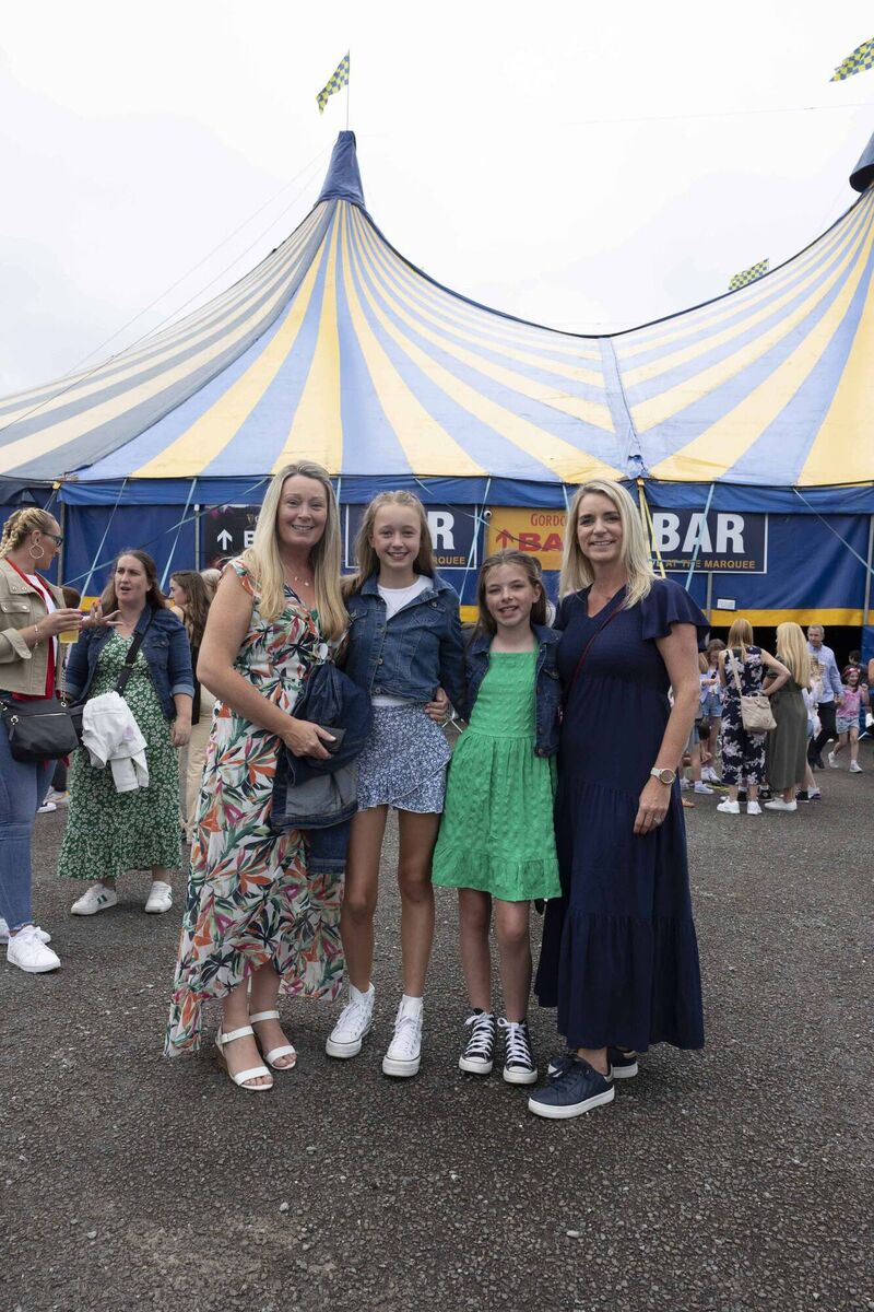 Donna and Ava Kenneally from Mayfield, and Sarah and Joan Millroy from Cloyne attending Mimi Webb Live At The Marquee on Friday. Pic: PLAY Creative. Donna and Ava Kenneally from Mayfield, and Sarah and Joan Millroy from Cloyne attending Mimi Webb Live At The Marquee on Friday. Pic: PLAY Creative.