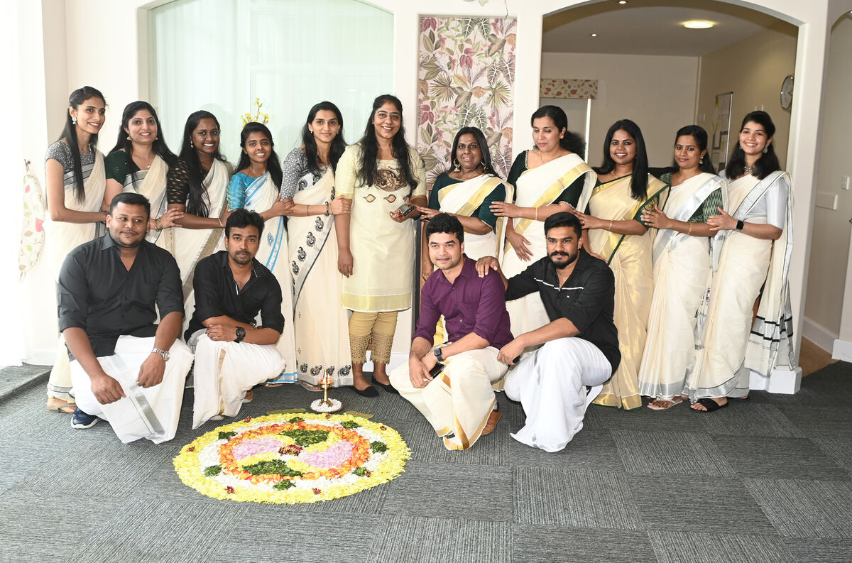Indian staff who entertained residents as part of Nursing Homes Ireland week at Amberley Home, Fermoy. Picture: Eddie O'Hare Indian staff who entertained residents as part of Nursing Homes Ireland week at Amberley Home, Fermoy. Picture: Eddie O'Hare