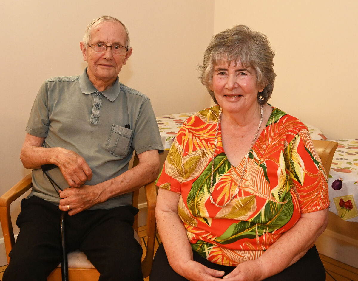 Residents John O'Donnell and Anne Morrison. Picture: Eddie O'Hare Residents John O'Donnell and Anne Morrison. Picture: Eddie O'Hare