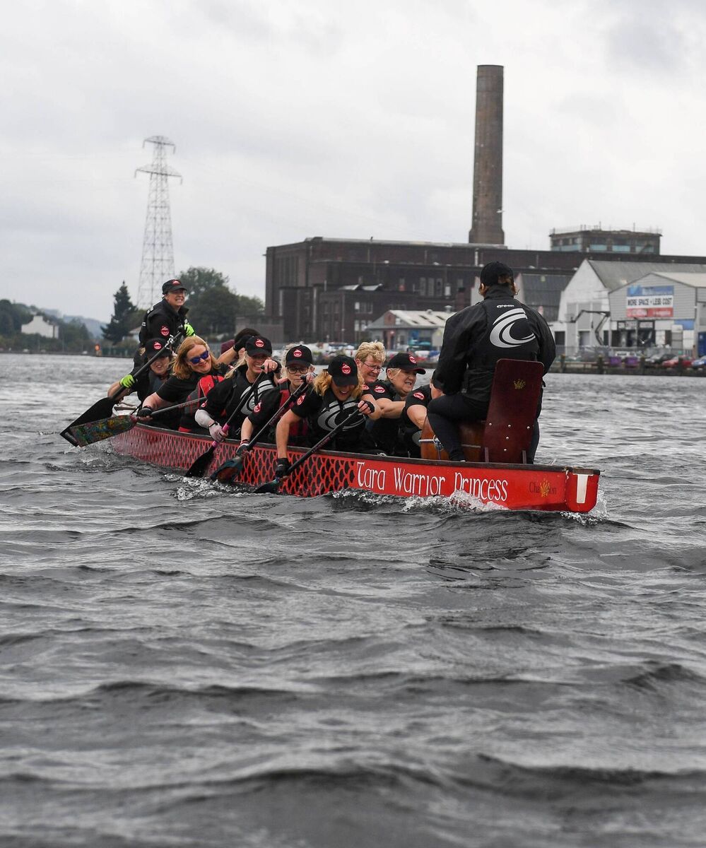 Members of the one of the Cork Dragons paddling teams in training for the upcoming Rebel Regatta. Picture: David Keane Members of the one of the Cork Dragons paddling teams in training for the upcoming Rebel Regatta. Picture: David Keane