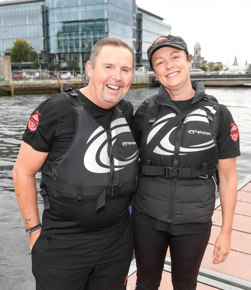 Mark O'Connor and Caroline Warren. Mark O'Connor and Caroline Warren.