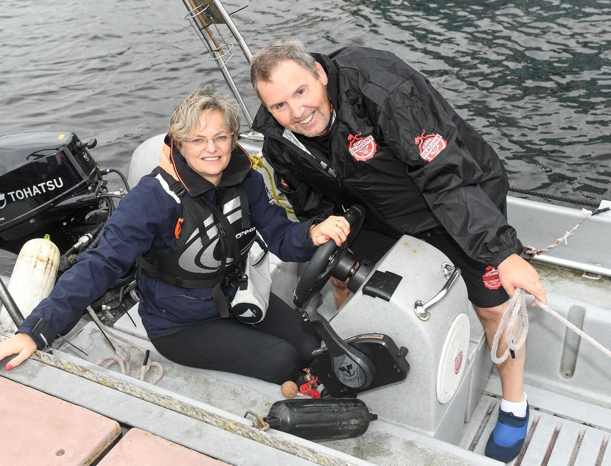 Members Lydia Forde and Mark O'Connor. Members Lydia Forde and Mark O'Connor.