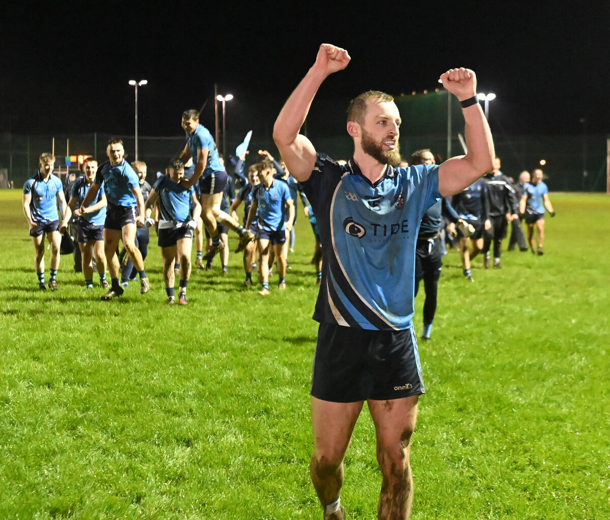 Barryroe's Mark Crowley celebrates the win over Kilmacabea in the Bandon Co-Op West Cork JAFC final at Dunmanway. Picture; Eddie O'Hare Barryroe's Mark Crowley celebrates the win over Kilmacabea in the Bandon Co-Op West Cork JAFC final at Dunmanway. Picture; Eddie O'Hare