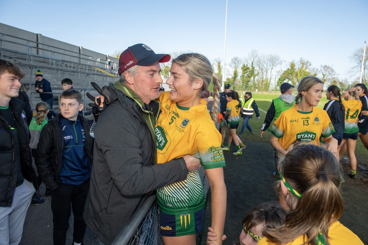 Clodagh O'Donovan, Glanmire with her dad Anthony. Picture: Dan Linehan Clodagh O'Donovan, Glanmire with her dad Anthony. Picture: Dan Linehan