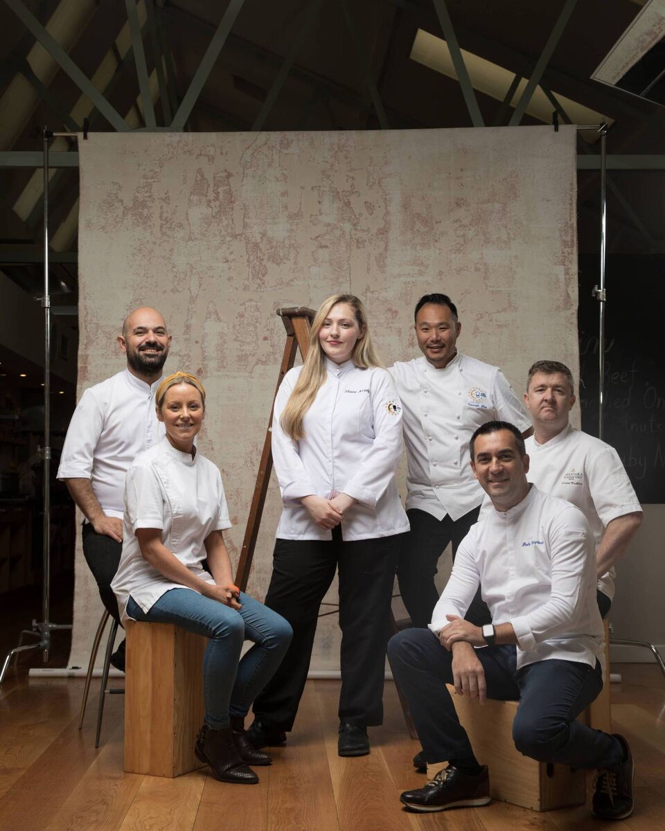 Shauna Murphy centre with the Euro-Toques judges. Picture provided by Eurotoques Committee. Shauna Murphy centre with the Euro-Toques judges. Picture provided by Eurotoques Committee.