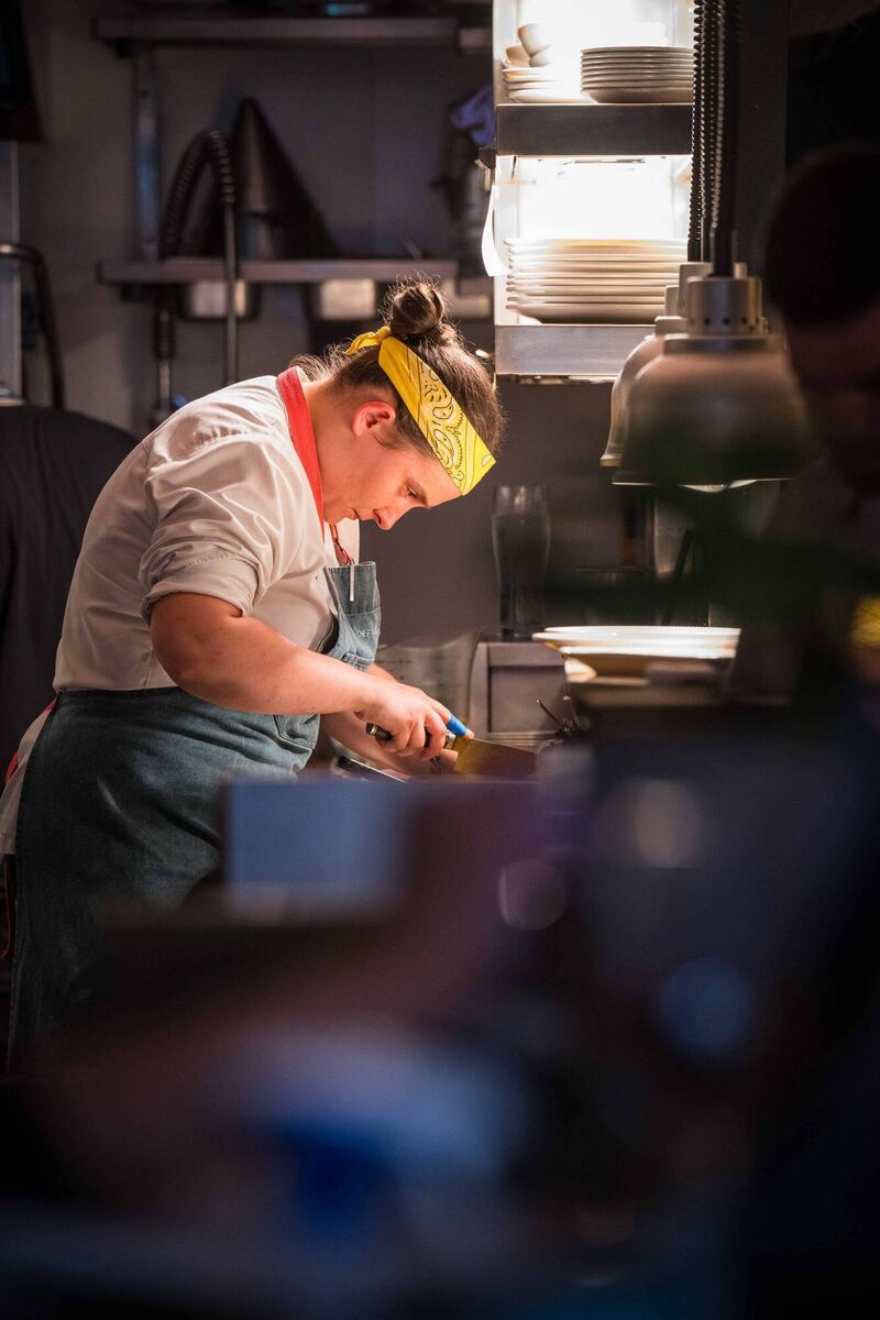 Chef Aishling Moore of Goldie. Picture; Joleen Cronin Chef Aishling Moore of Goldie. Picture; Joleen Cronin