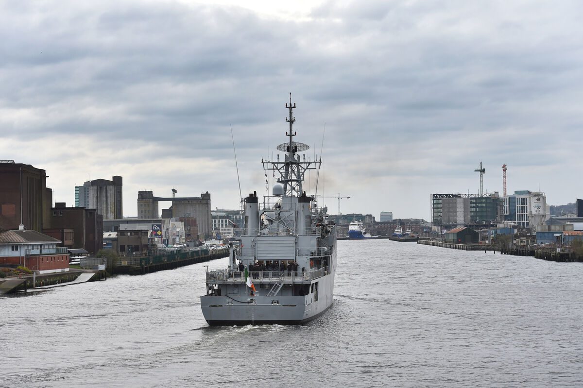 Marine advisors have been appointed to support the procurement of a multi-role vessel to replace the Irish Naval Service’s now decommissioned flagship, LÉ Eithne. Picture Dan Linehan Marine advisors have been appointed to support the procurement of a multi-role vessel to replace the Irish Naval Service’s now decommissioned flagship, LÉ Eithne. Picture Dan Linehan